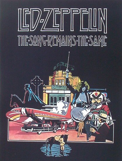 LED ZEPPELIN Madison Square Garden, 1973 - The Song Remains The Same